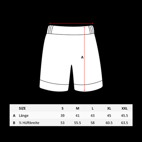 Technostoff Badehose Größentabelle